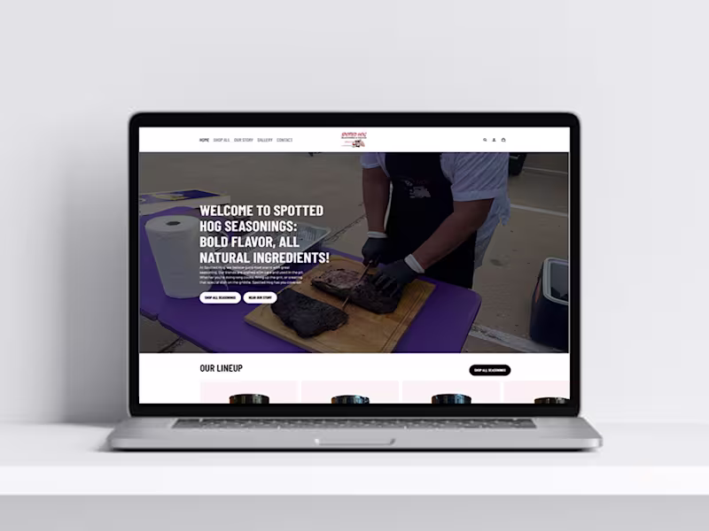 Cover image for Shopify Store Build | Spotted