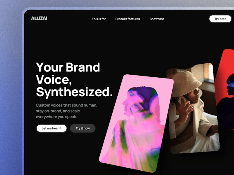 Cover image for Alliz AI Website and Brand Design