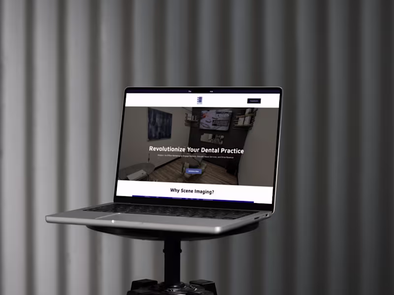 Cover image for Scene Imaging - One Pager Shopify Presentation