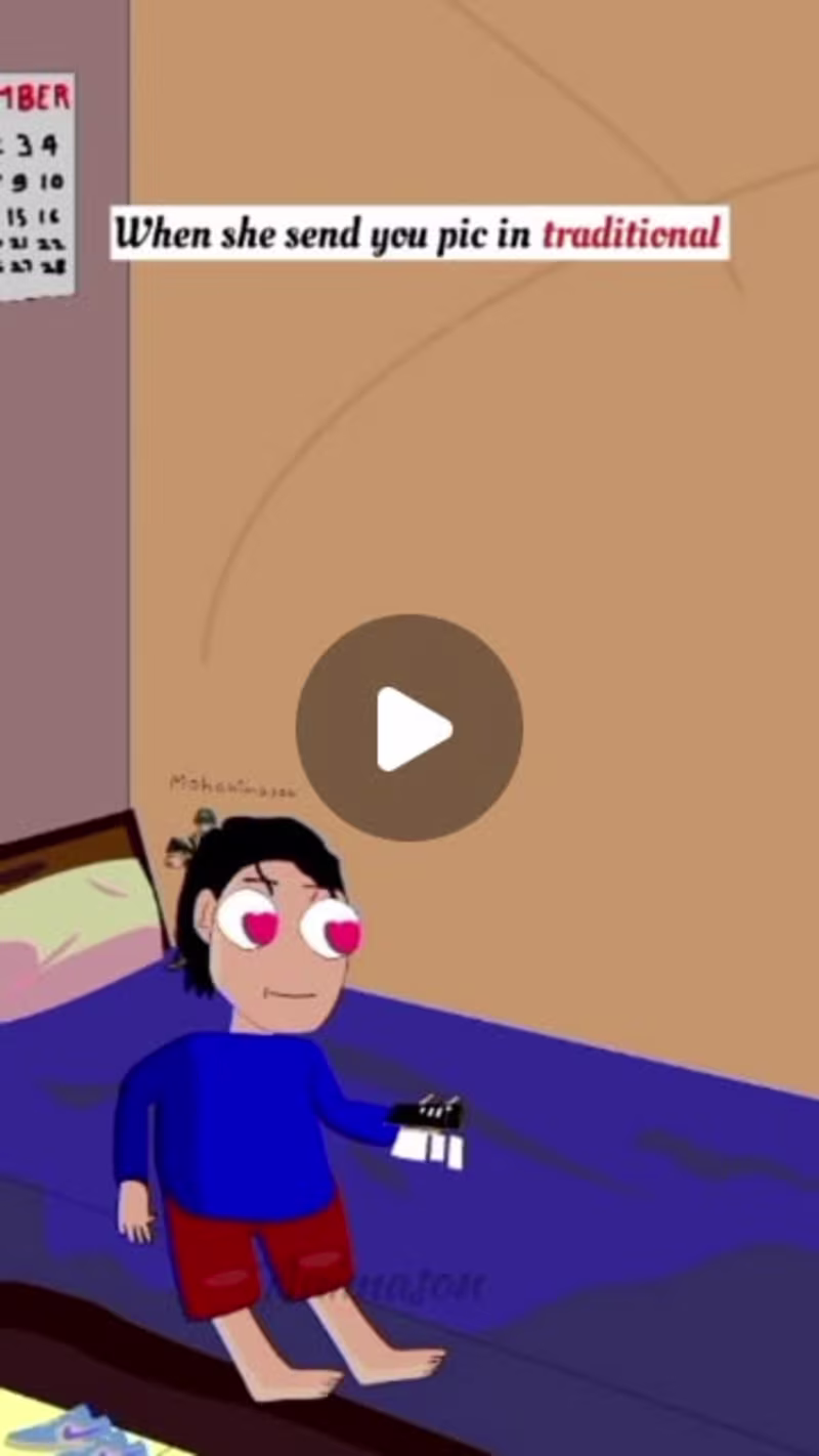 Cover image for @mohanimason on Instagram: “When she wear traditional ✨
.
.
#tr…