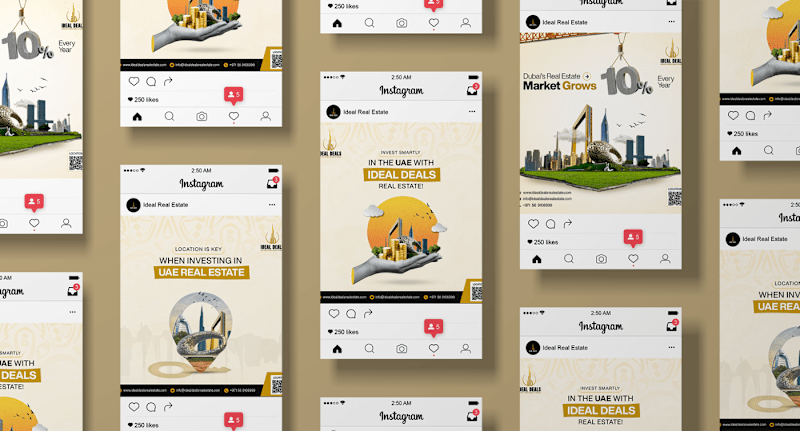 Cover image for Real Estate Social Media Posts & Reels