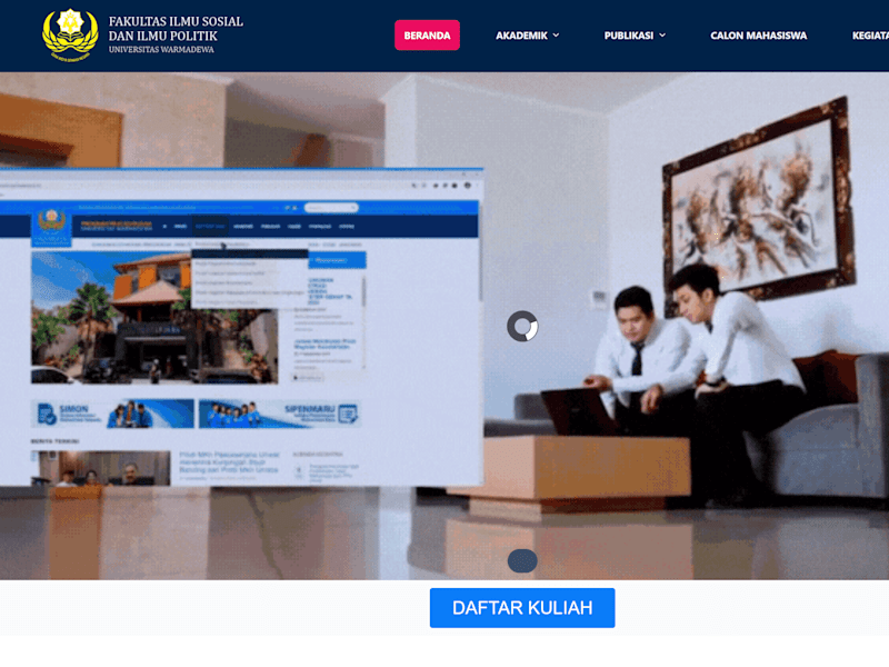 Cover image for Fakultas Ilmu Sosial dan Ilmu Politik Universitas Warmadewa