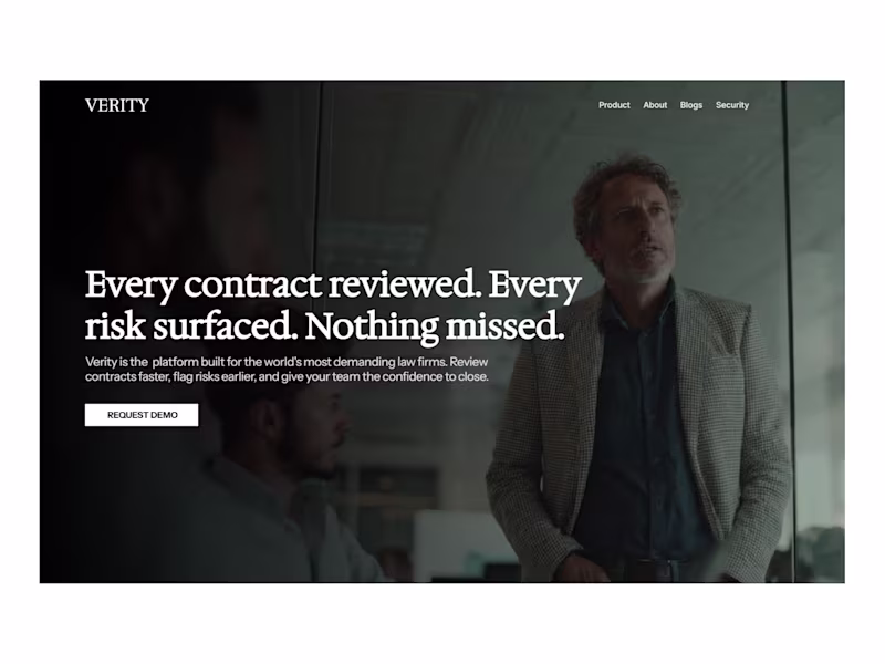 Cover image for AI Legal Platform Website Design & Development