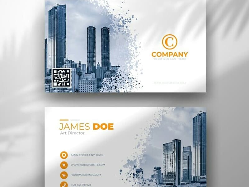 Cover image for Business card