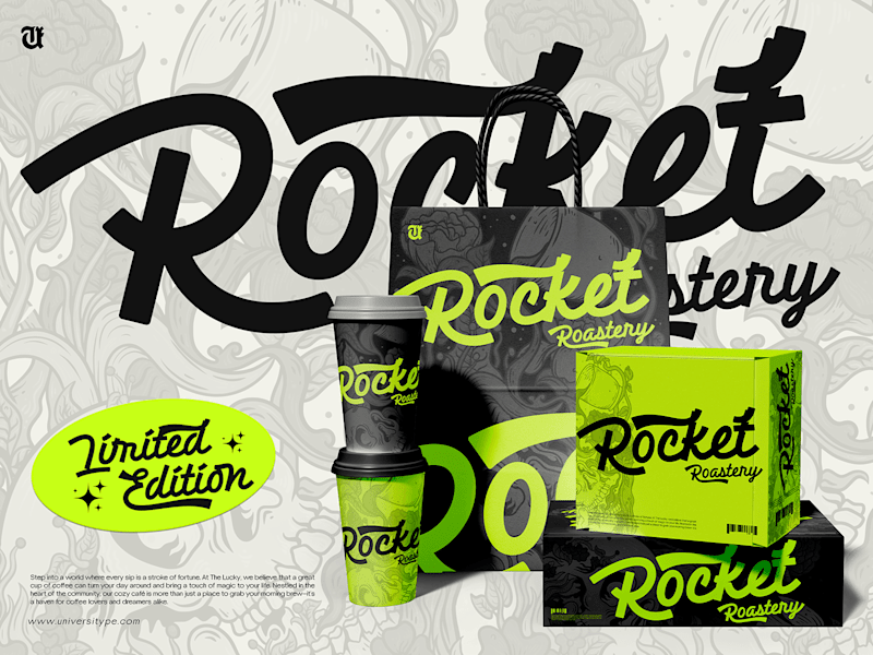 Cover image for Rocket Roastery Design Brief and Branding Identity :: Behance