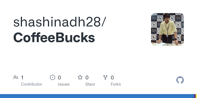 Cover image for shashinadh28/CoffeeBucks