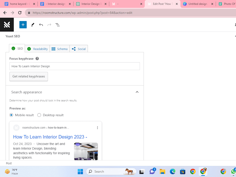 Cover image for search engine optimization using Yoast