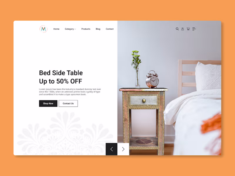Cover image for Vintage Mango – Premium Furniture Landing Page Designed for ...