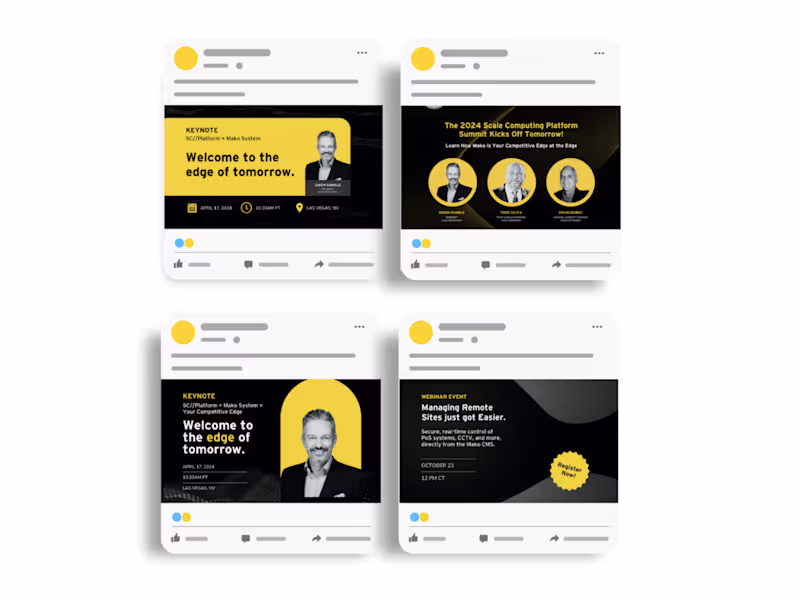 Cover image for LinkedIn Webinar Campaign Series