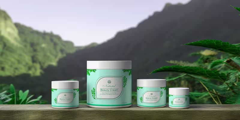 Cover image for this Is a MOCKUP OF Beauty Cream
 (1) | Images :: Behance