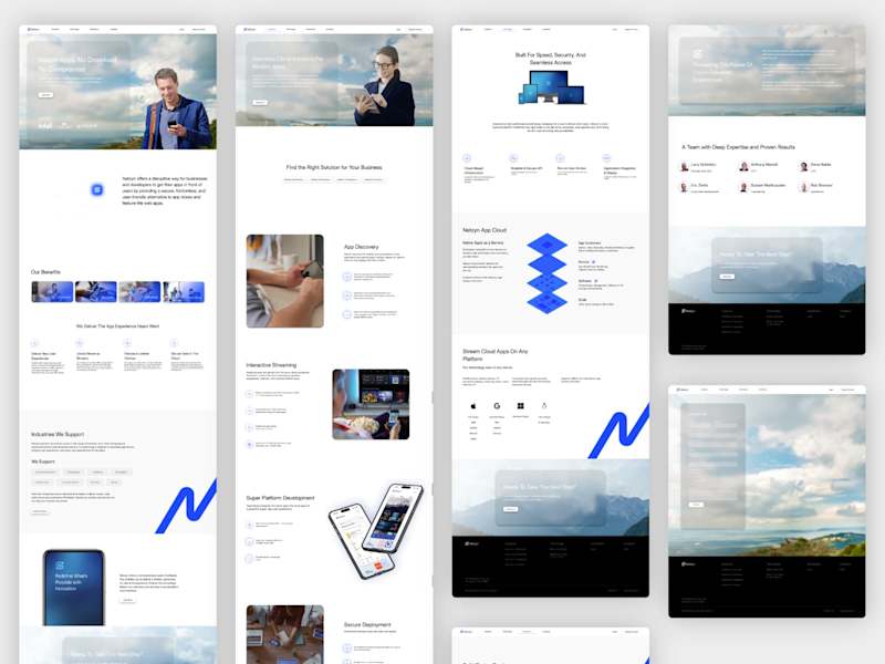Cover image for Website Design for Cloud App Technology Company