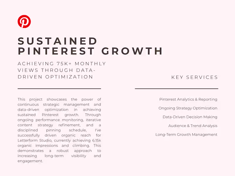 Cover image for Scaling Organic Pinterest Reach