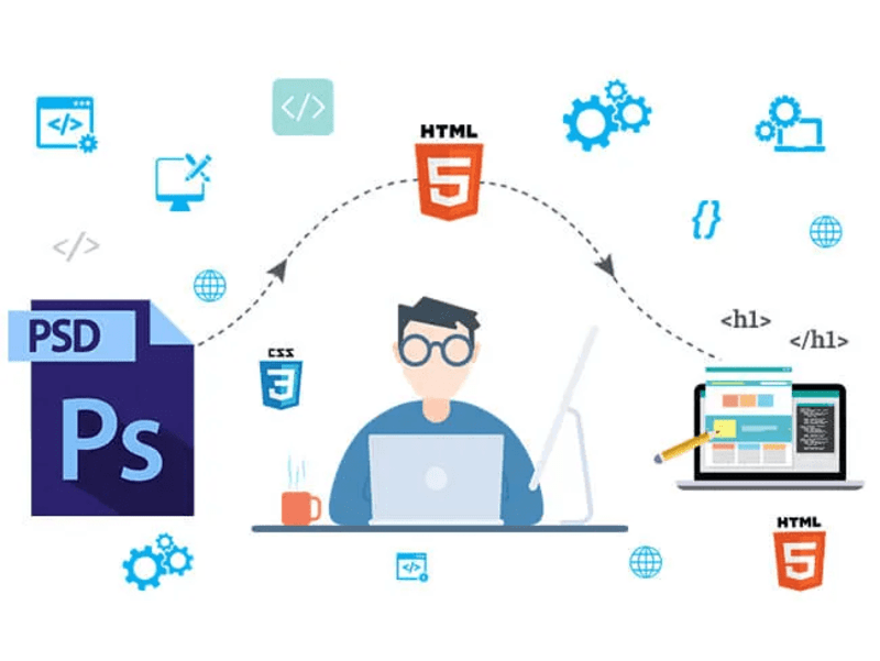 Cover image for Design to HTML & CSS