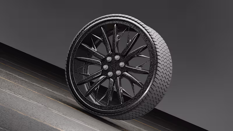 Cover image for Automotive Wheel — Cyclee Render