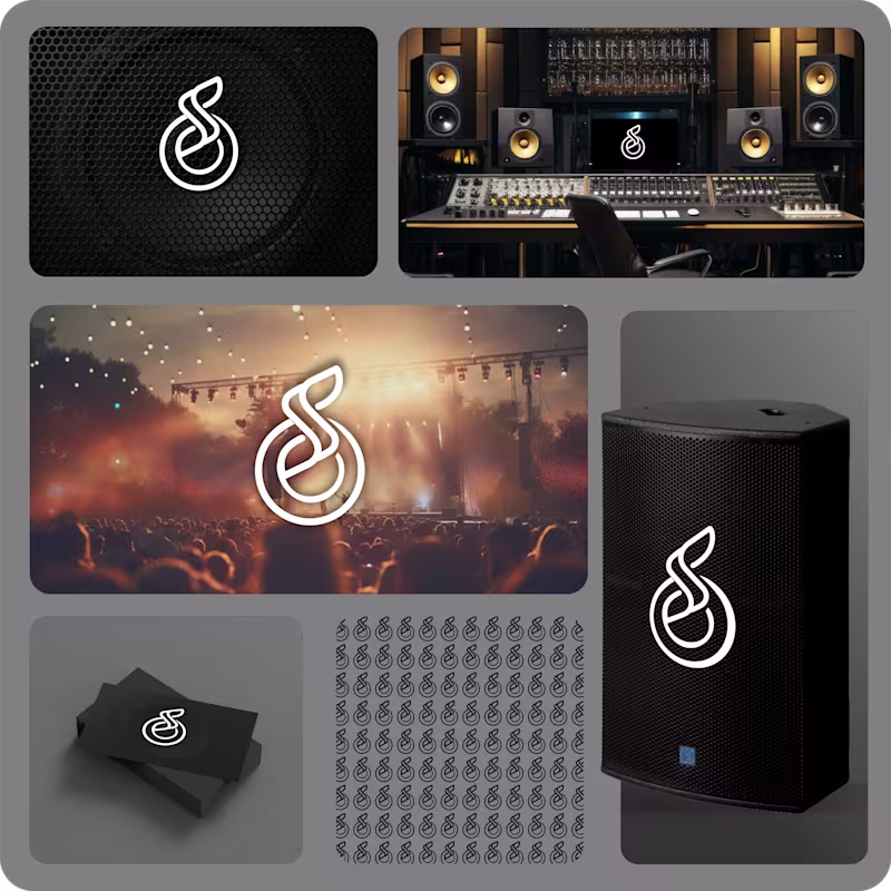 Cover image for Music Company Brand kit Designs