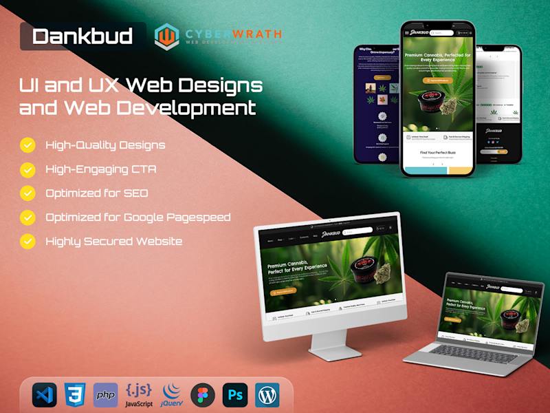 Cover image for Dankbud - WordPress Web Development and Designs