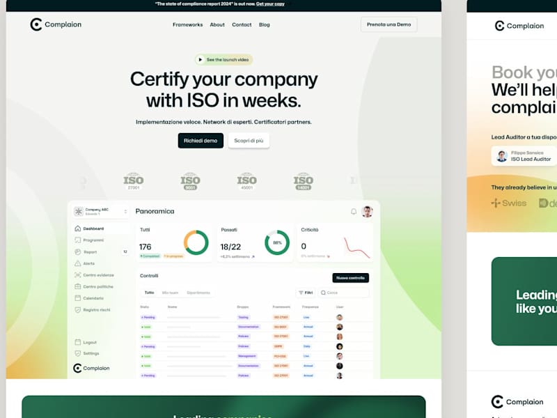 Cover image for SaaS Website development , Dashboard UI website design  
