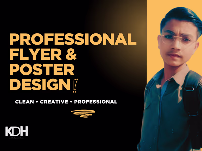 Cover image for Modern Flyer & Brochure Design for Business Growth