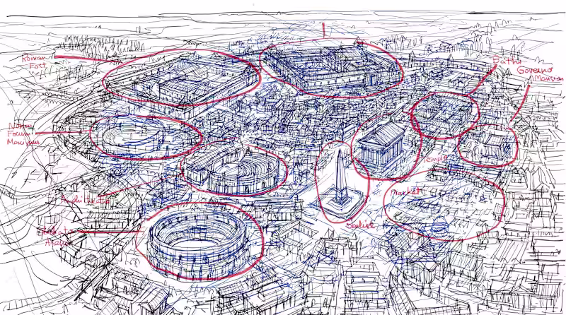 Cover image for Architectural illustration l