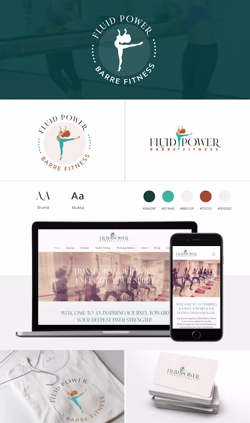 Cover image for Fluid Power Barre Fitness