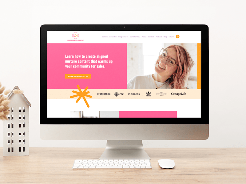 Cover image for Brand and Website Design for Lindsay Smith Creative