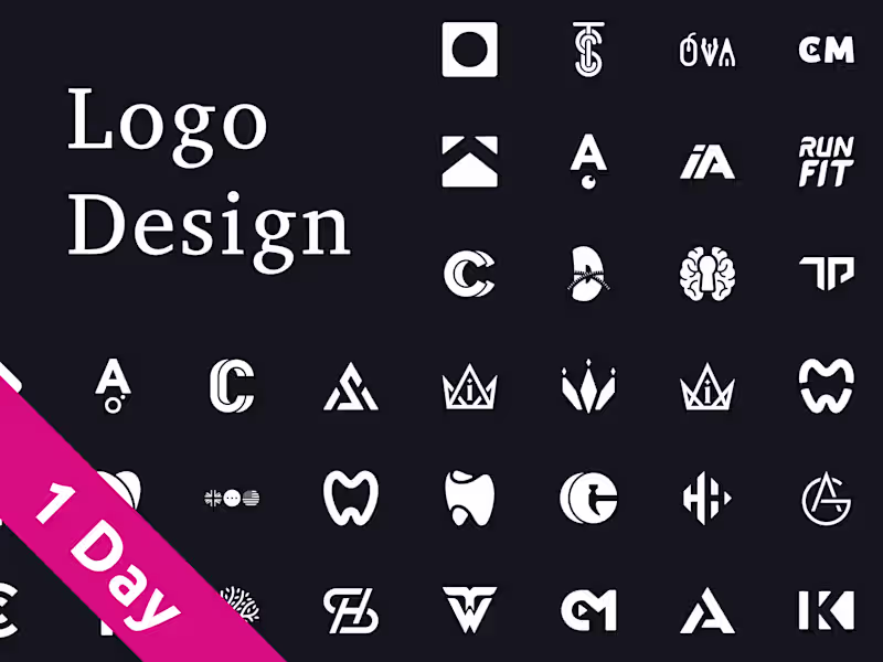 Cover image for Logo Design | Minimalistic & Modern Logotype in less than 1 day