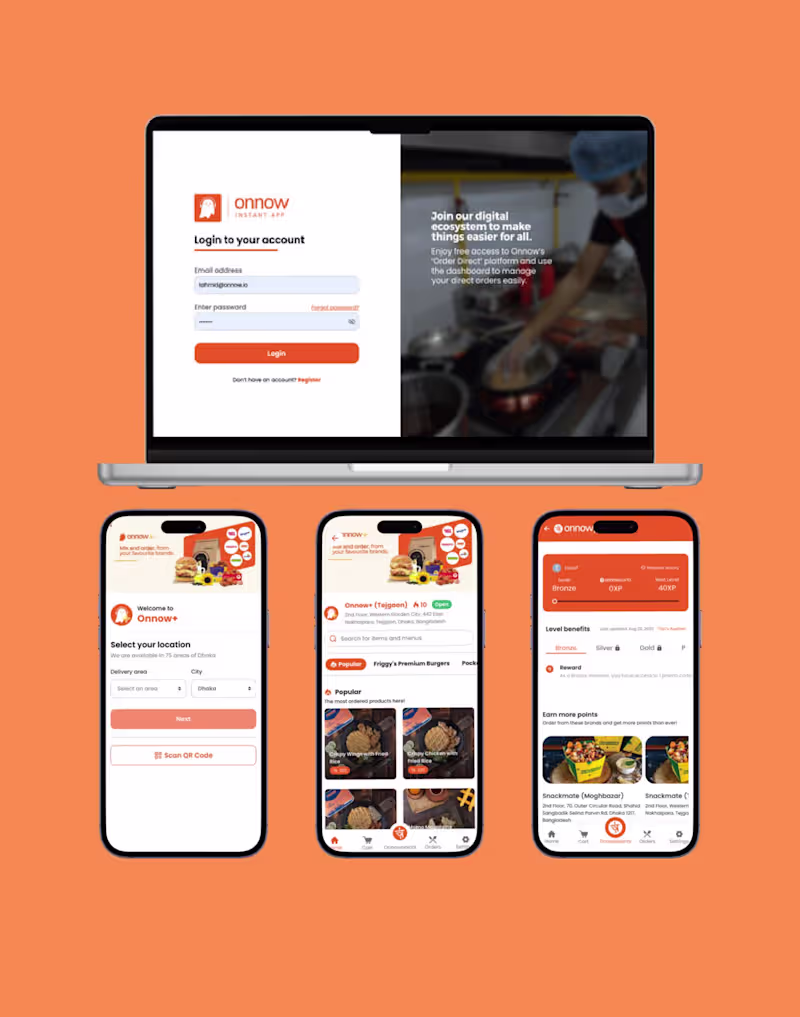 Cover image for Onnow | Made food easily accessible to over 165M people