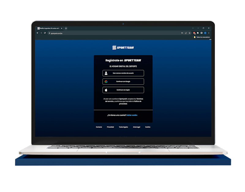 Cover image for Login & Registration Flow – Sportyeah App