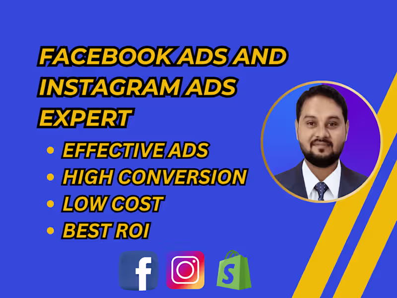 Cover image for I will setup Instagram ads, Facebook ads, meta ads manager