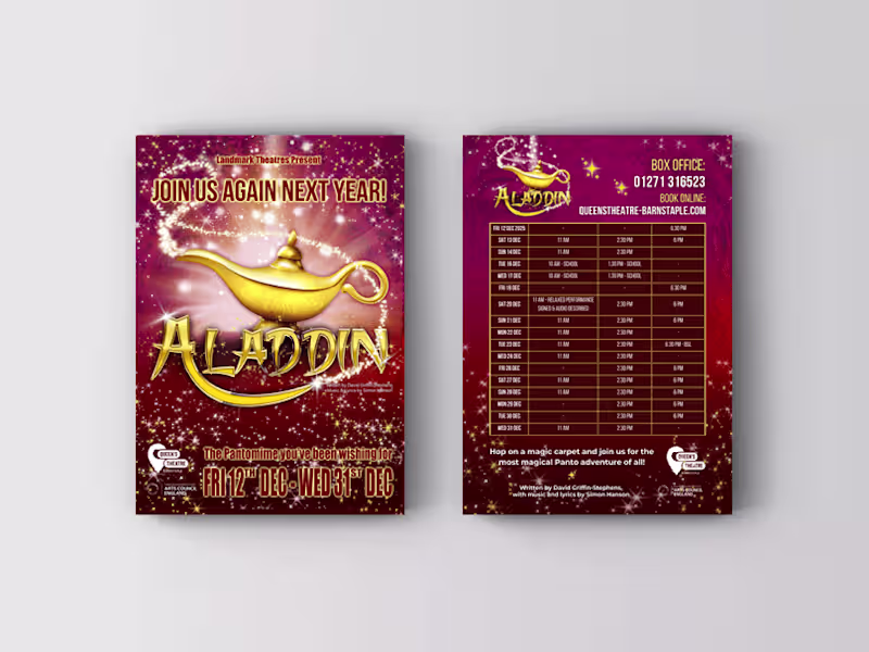 Cover image for Aladdin Flyer