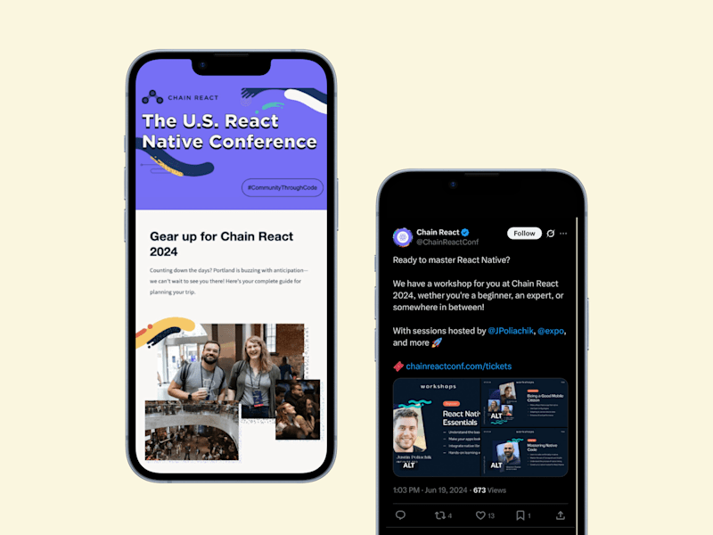 Cover image for Chain React: Email Marketing & Content Strategy