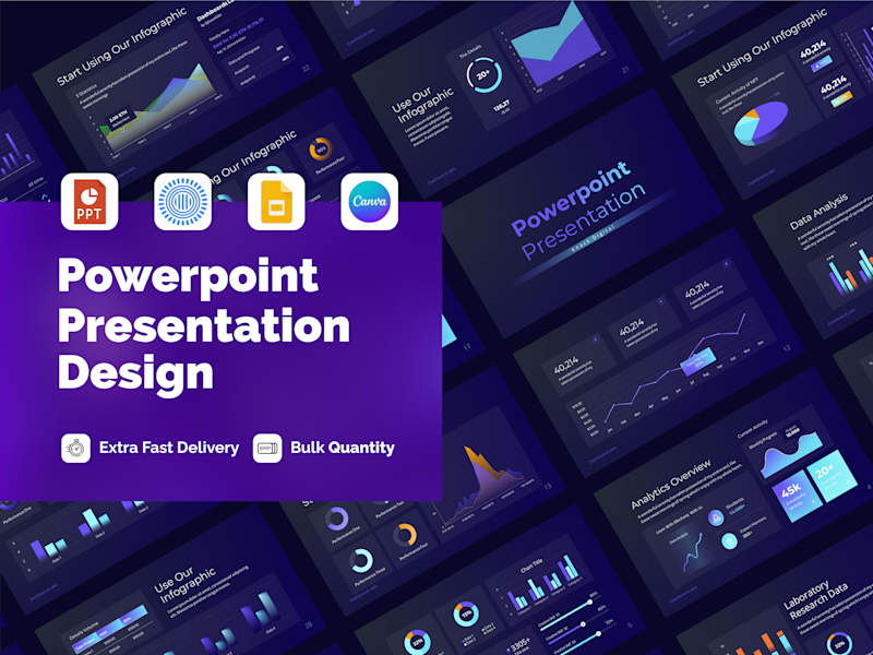 Cover image for I will do Tailored PowerPoint Presentation or Pitch Deck Design 