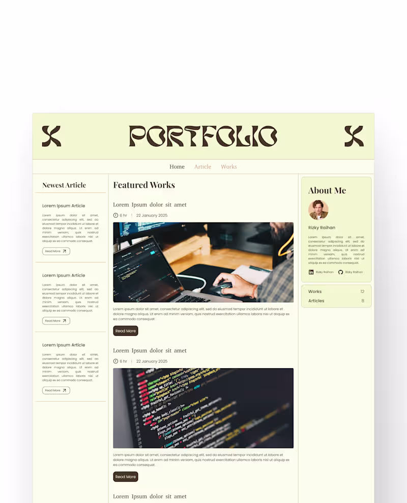Cover image for Clean Retro-Programmer Portfolio