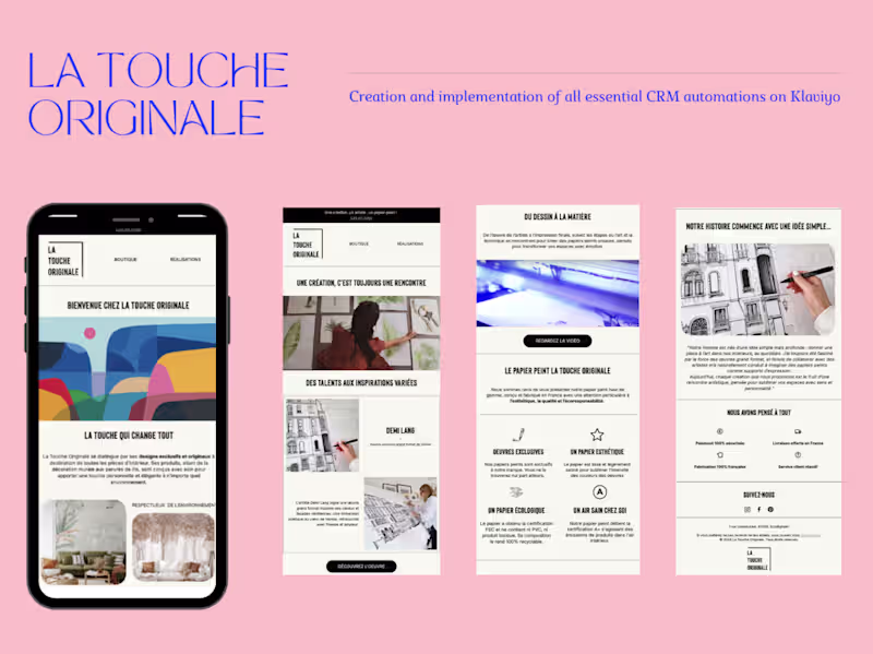 Cover image for CRM automations for Art Online Gallery