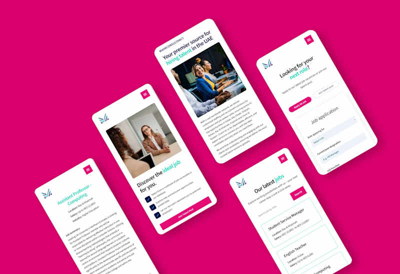 Cover image for  Client work: M4HR Consultancy website