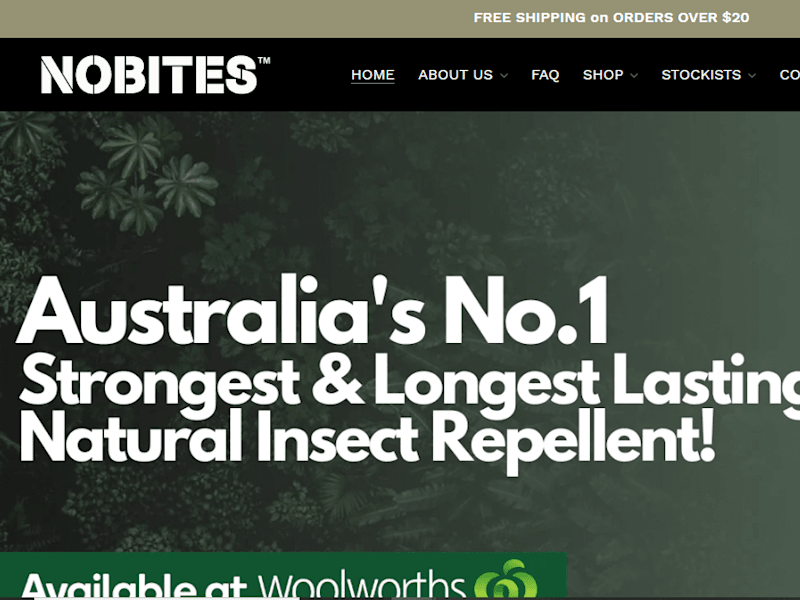 Cover image for Australia’s No.1 Natural Insect Repellent | NoBites
