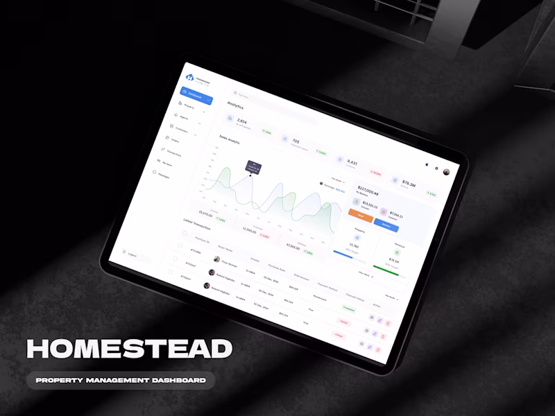 Cover image for Homestead - Real Estate Website