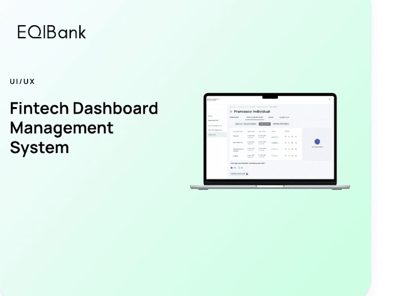 Cover image for EqiManagement Platform