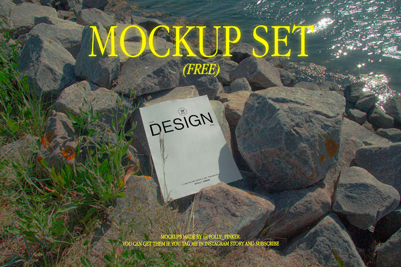 Cover image for Mockup set (free) 