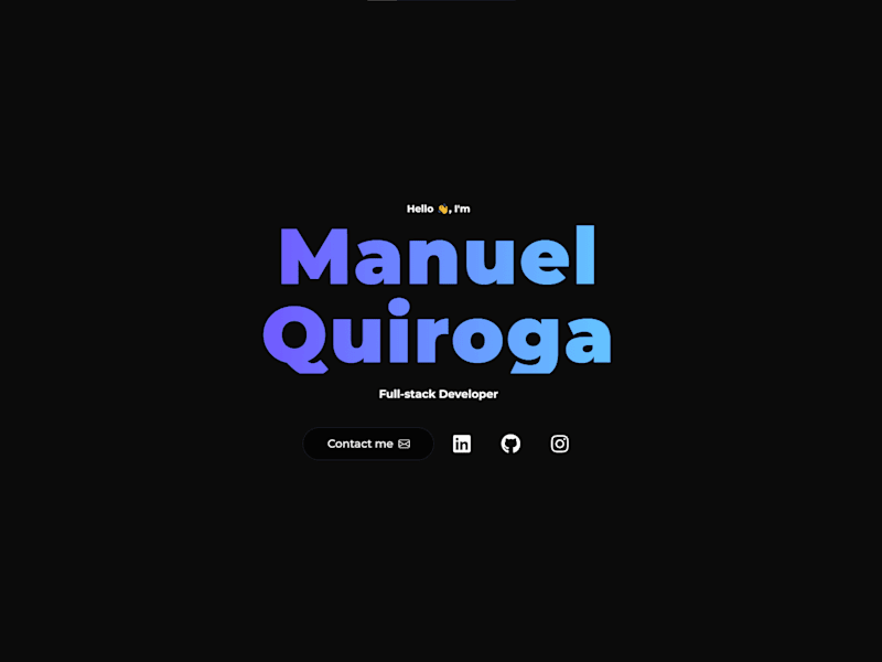 Cover image for My Personal Portfolio