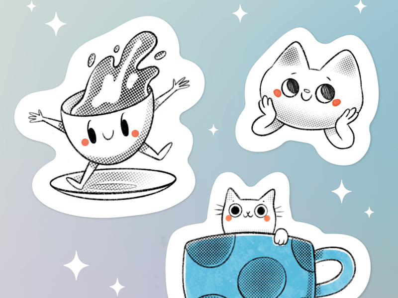 Cover image for HONNI branded stickers