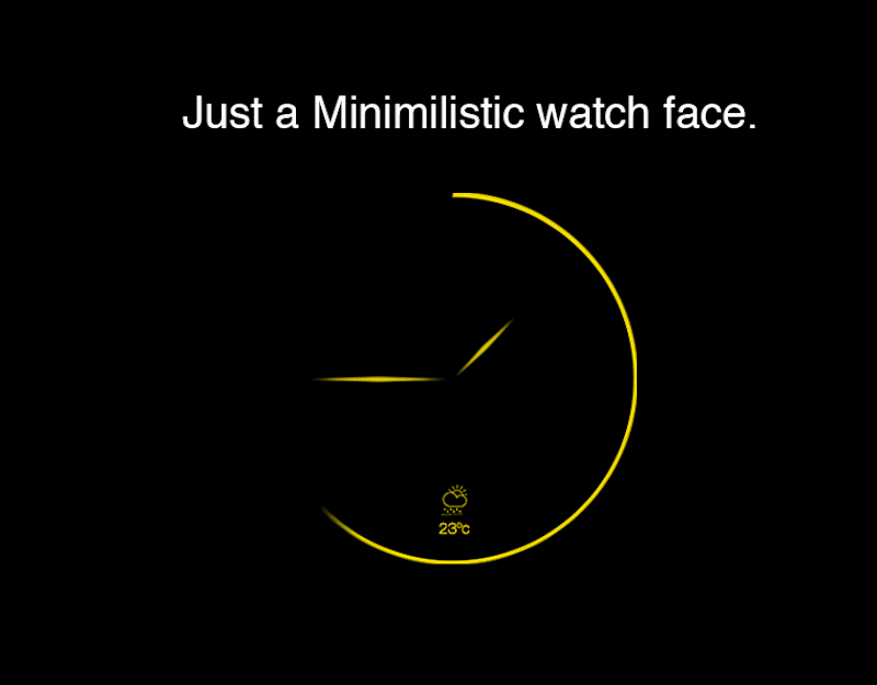 Cover image for Minimal Watch Face - Android Wear