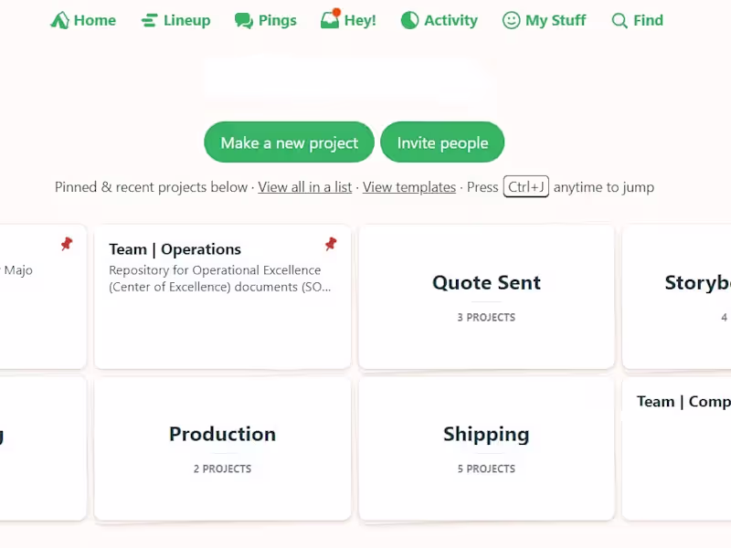Cover image for Basecamp Management