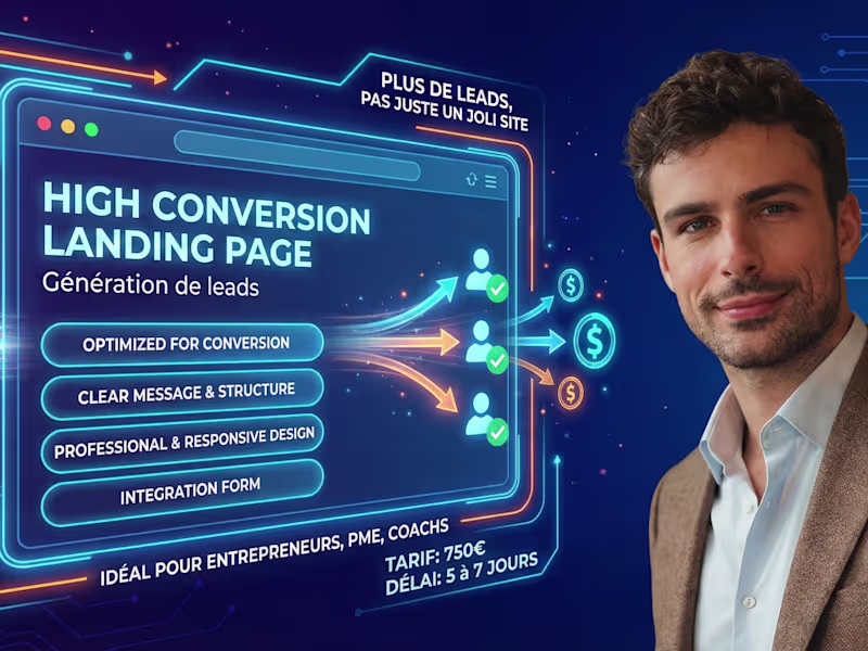 Cover image for Landing Page High Conversion