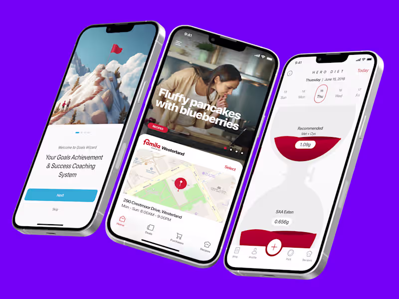 Cover image for Cross-Platform Mobile App Design | iOS, Android, Flutter