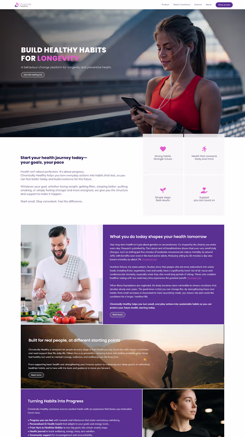 Cover image for Chronically Healthy Web Design