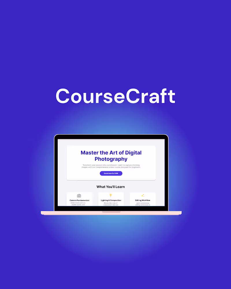 Cover image for CourseCraft