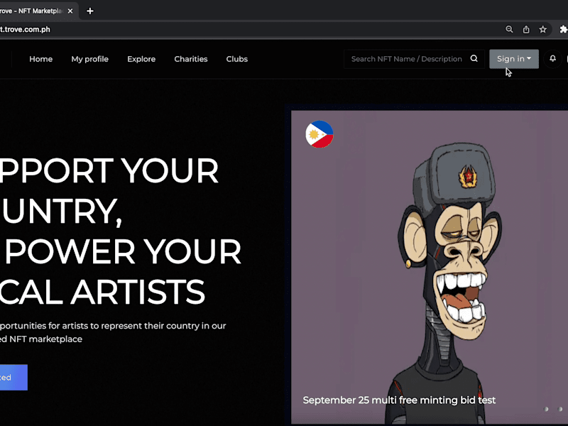 Cover image for MERN Stack - NFT Marketplace