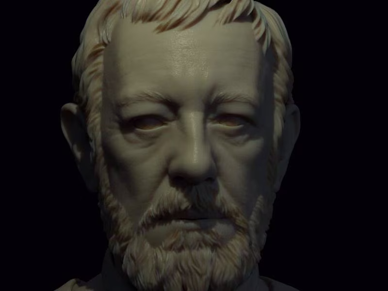 Cover image for Alec Guinness - Obi Wan Kenobi Fan art