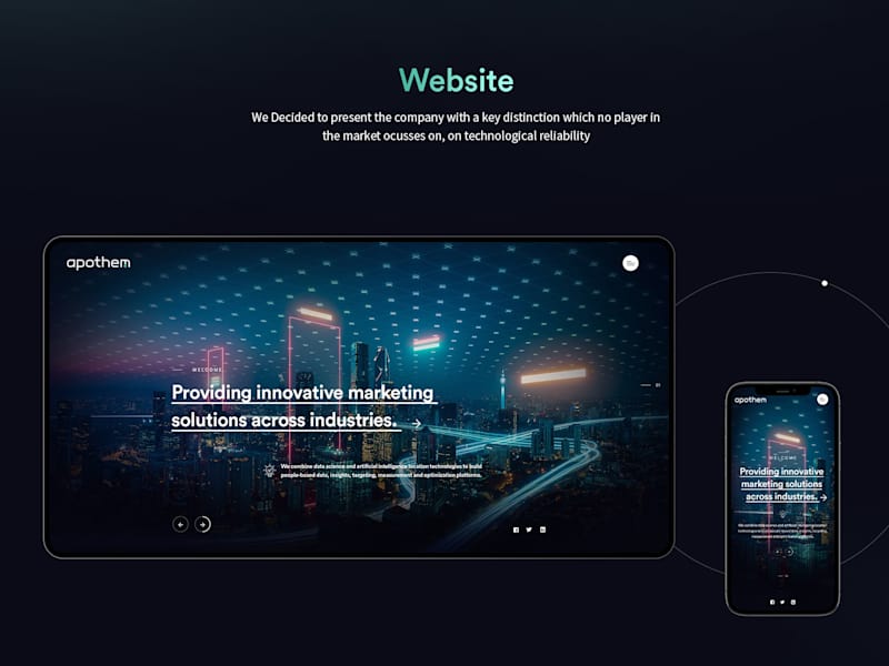 Cover image for Web Design - Apothem